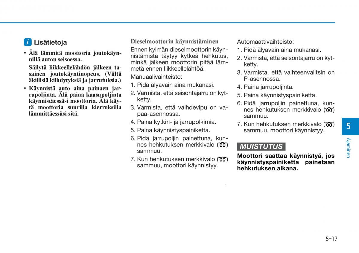 Hyundai Tucson III 3 omistajan kasikirja / page 367