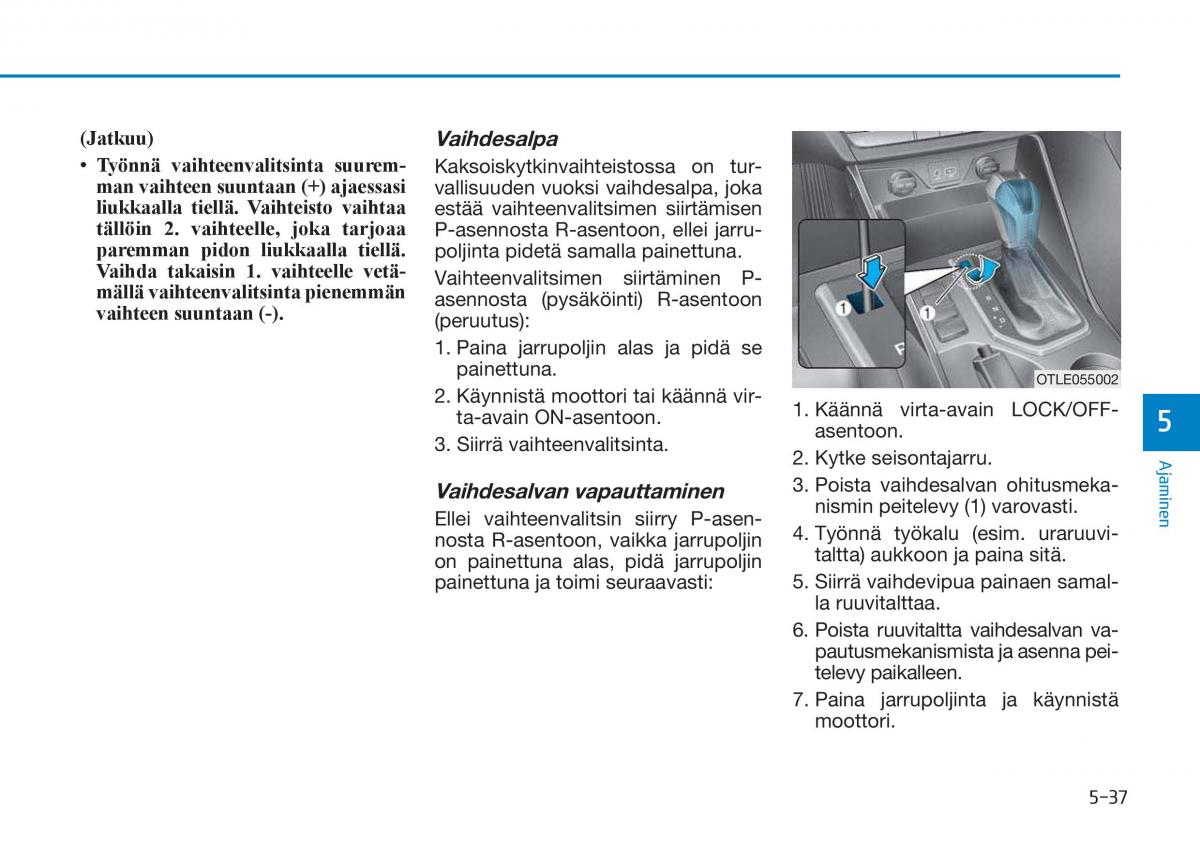 Hyundai Tucson III 3 omistajan kasikirja / page 387