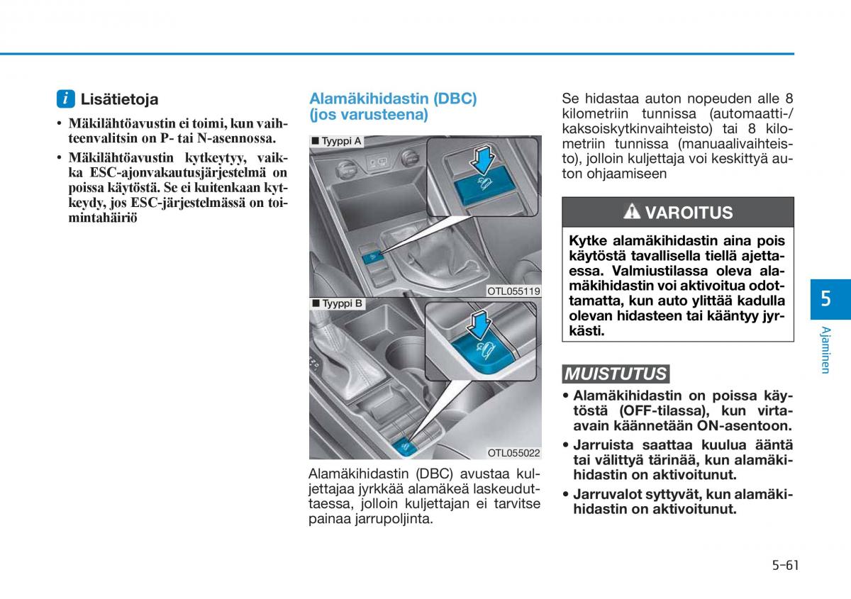 Hyundai Tucson III 3 omistajan kasikirja / page 411