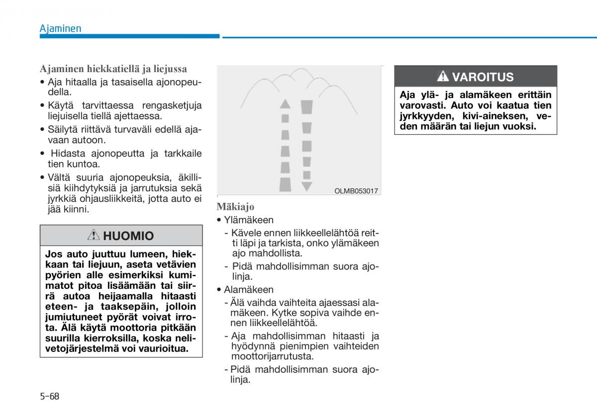 Hyundai Tucson III 3 omistajan kasikirja / page 418