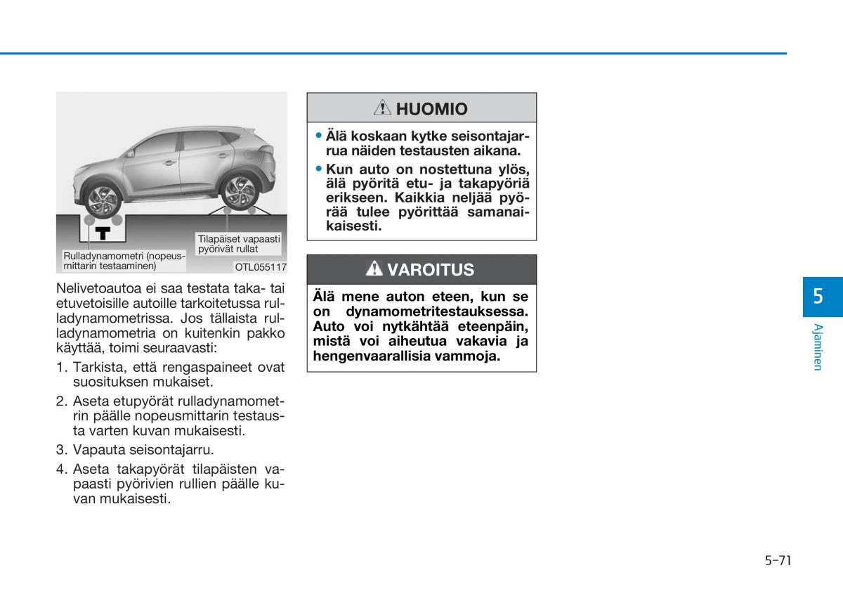 Hyundai Tucson III 3 omistajan kasikirja / page 421