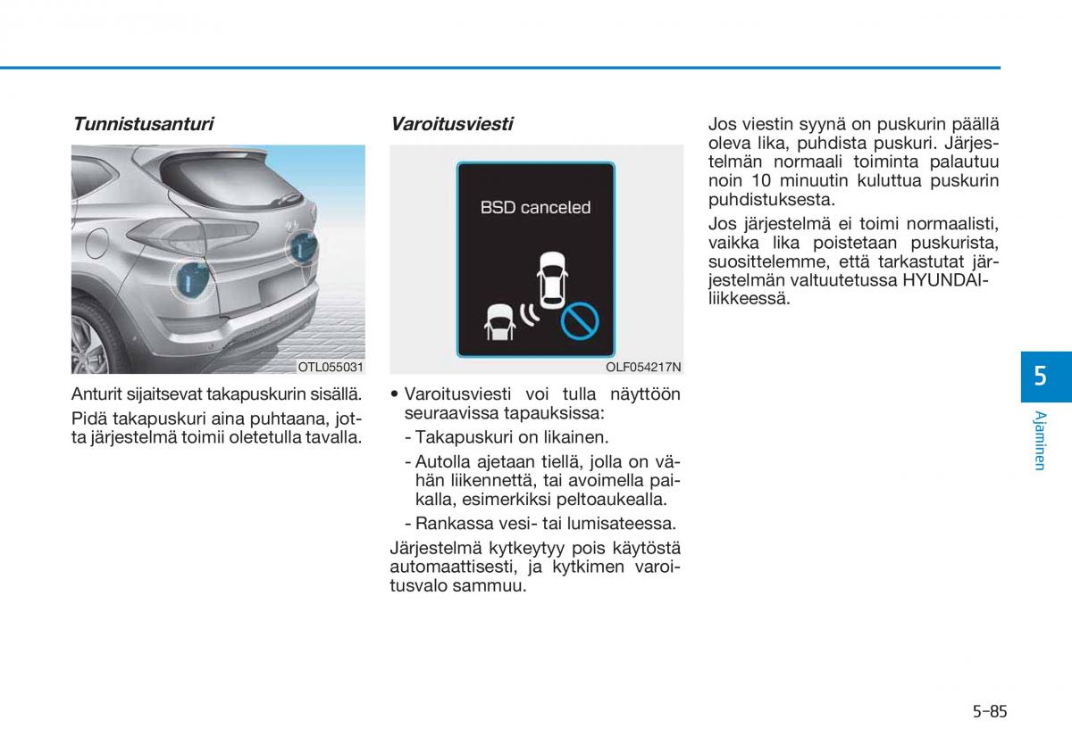 Hyundai Tucson III 3 omistajan kasikirja / page 435