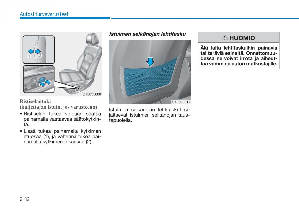 Hyundai Tucson III 3 omistajan kasikirja / page 44