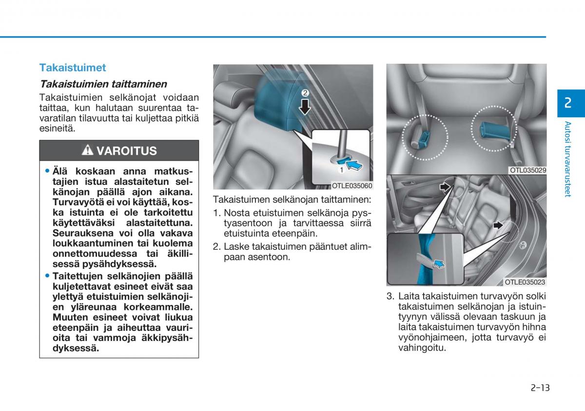 Hyundai Tucson III 3 omistajan kasikirja / page 45