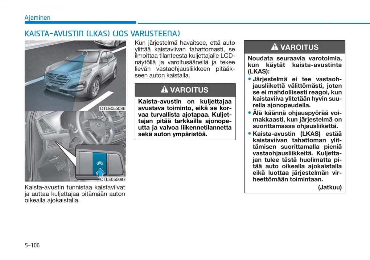 Hyundai Tucson III 3 omistajan kasikirja / page 456