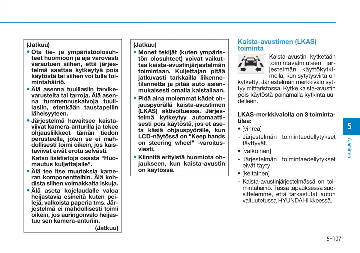 Hyundai Tucson III 3 omistajan kasikirja / page 457