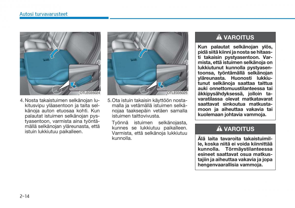 Hyundai Tucson III 3 omistajan kasikirja / page 46