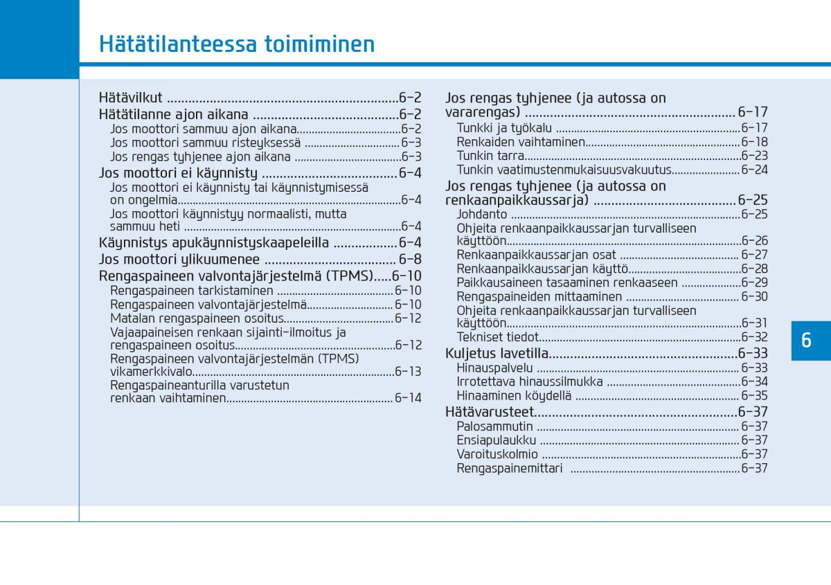 Hyundai Tucson III 3 omistajan kasikirja / page 499