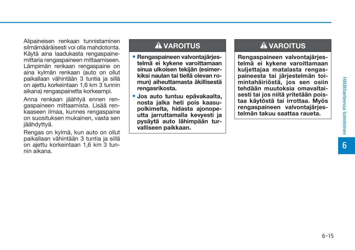 Hyundai Tucson III 3 omistajan kasikirja / page 513