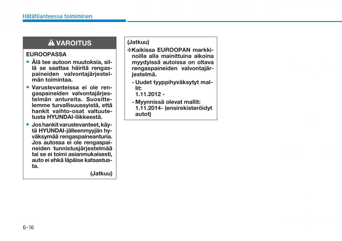 Hyundai Tucson III 3 omistajan kasikirja / page 514