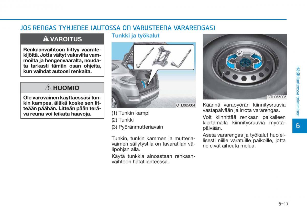 Hyundai Tucson III 3 omistajan kasikirja / page 515