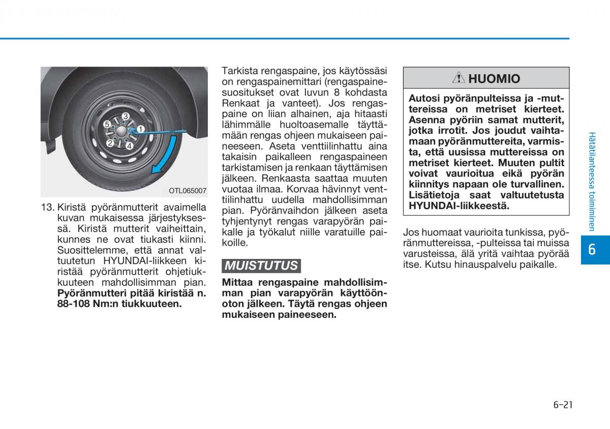 Hyundai Tucson III 3 omistajan kasikirja / page 519