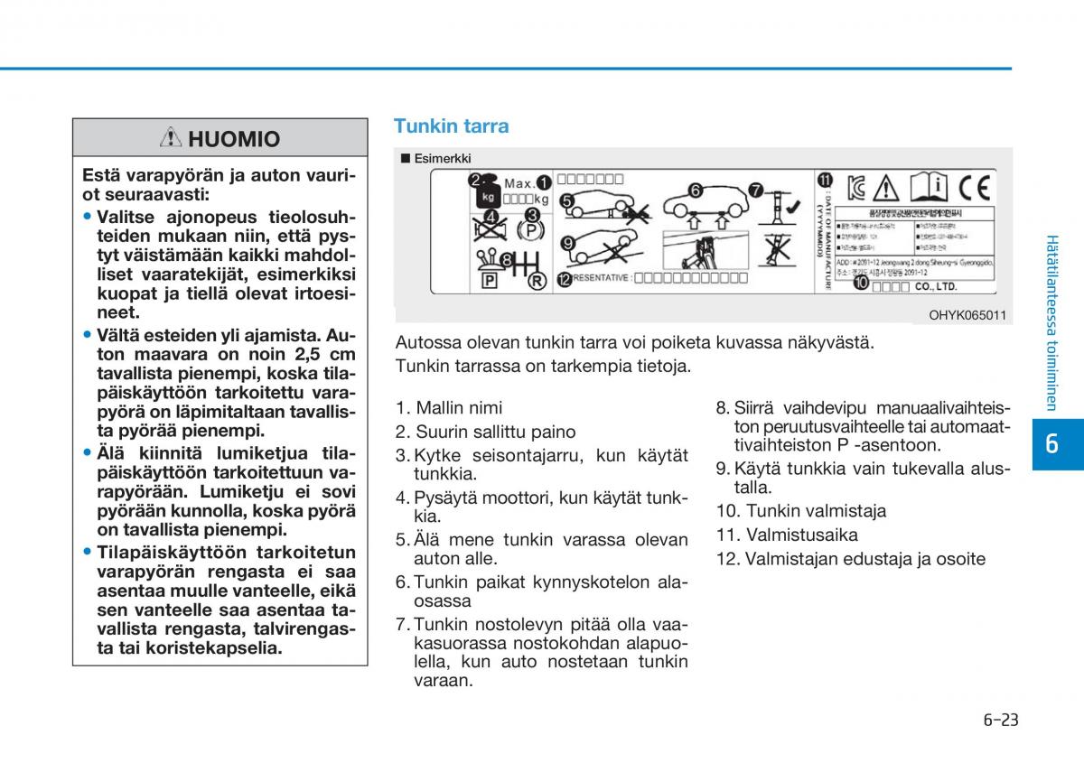 Hyundai Tucson III 3 omistajan kasikirja / page 521