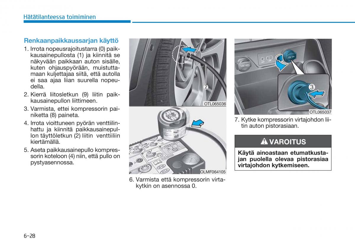 Hyundai Tucson III 3 omistajan kasikirja / page 526