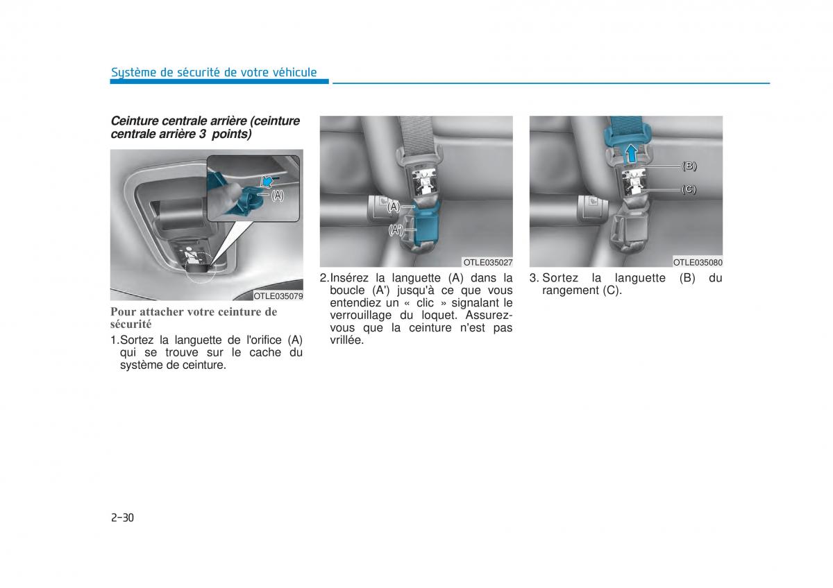 manuel du propriétaire  Hyundai Tucson III 3 manuel du proprietaire / page 62