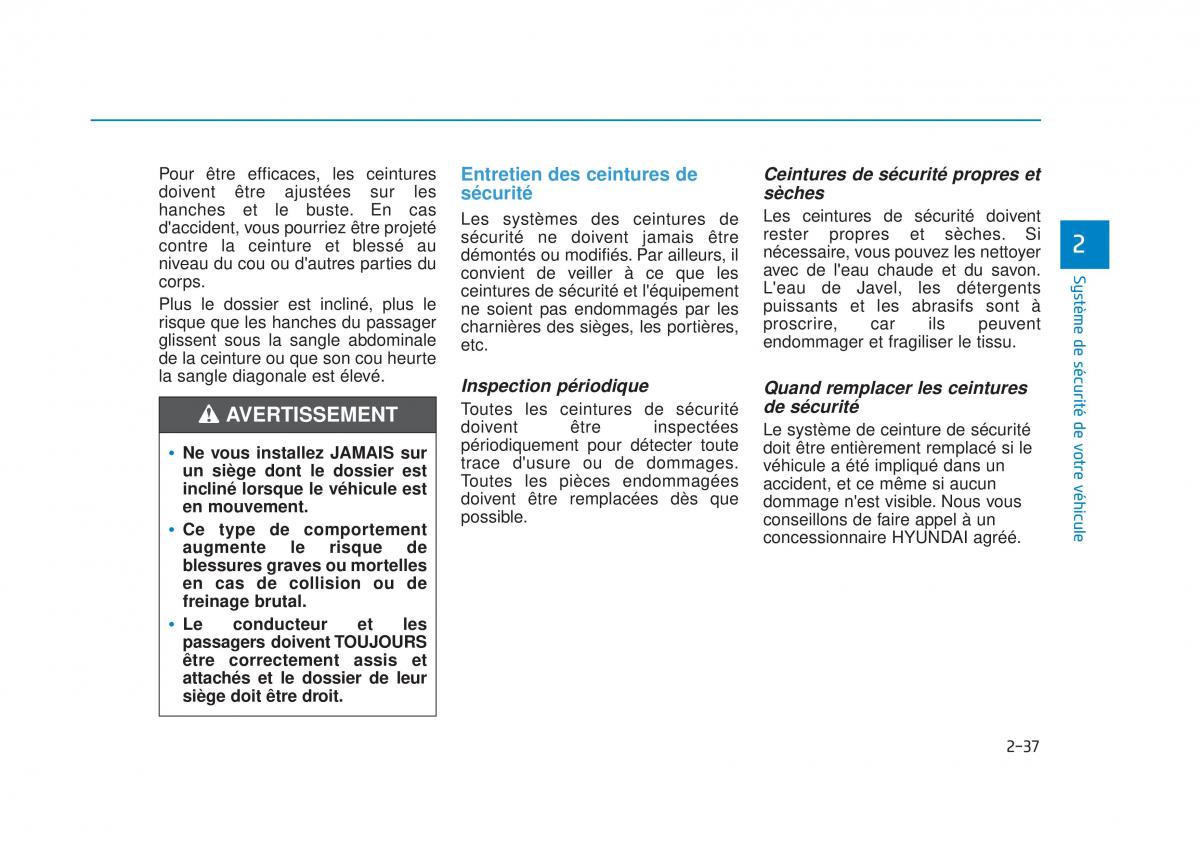 manuel du propriétaire  Hyundai Tucson III 3 manuel du proprietaire / page 69