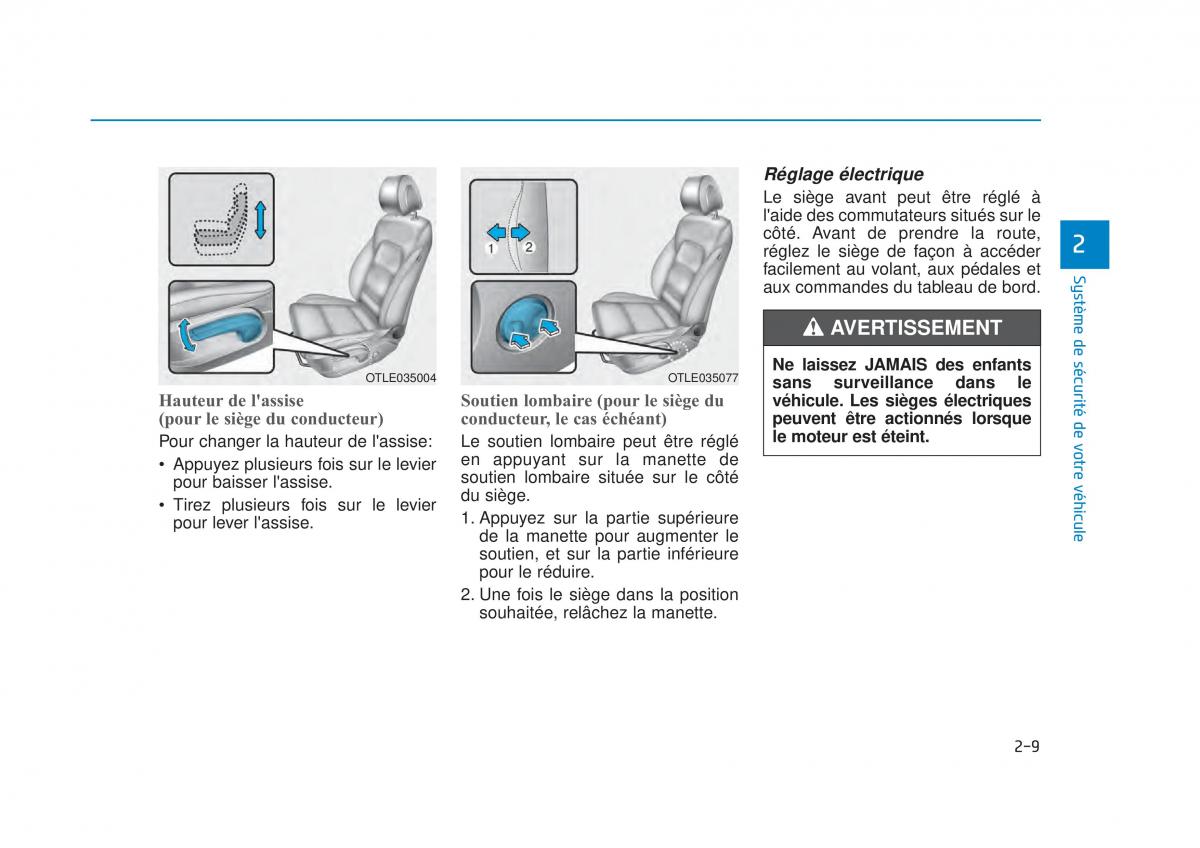 manuel du propriétaire  Hyundai Tucson III 3 manuel du proprietaire / page 41