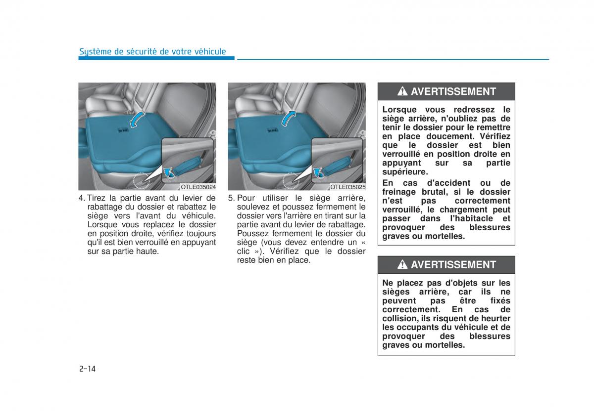 manuel du propriétaire  Hyundai Tucson III 3 manuel du proprietaire / page 46