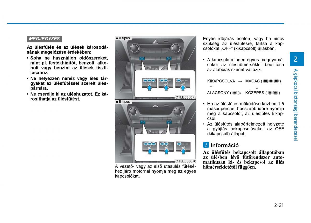 Hyundai Tucson III 3 Kezelesi utmutato / page 55