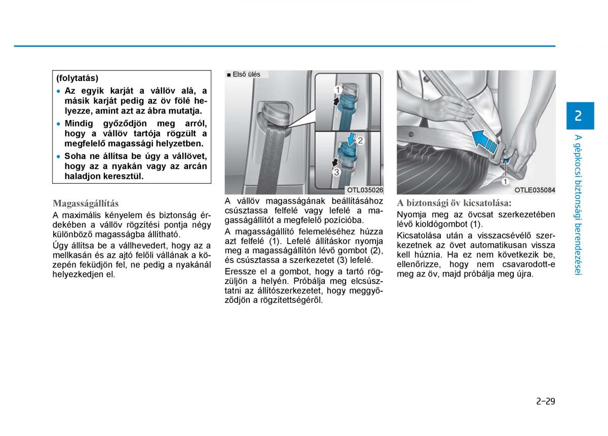 Hyundai Tucson III 3 Kezelesi utmutato / page 63