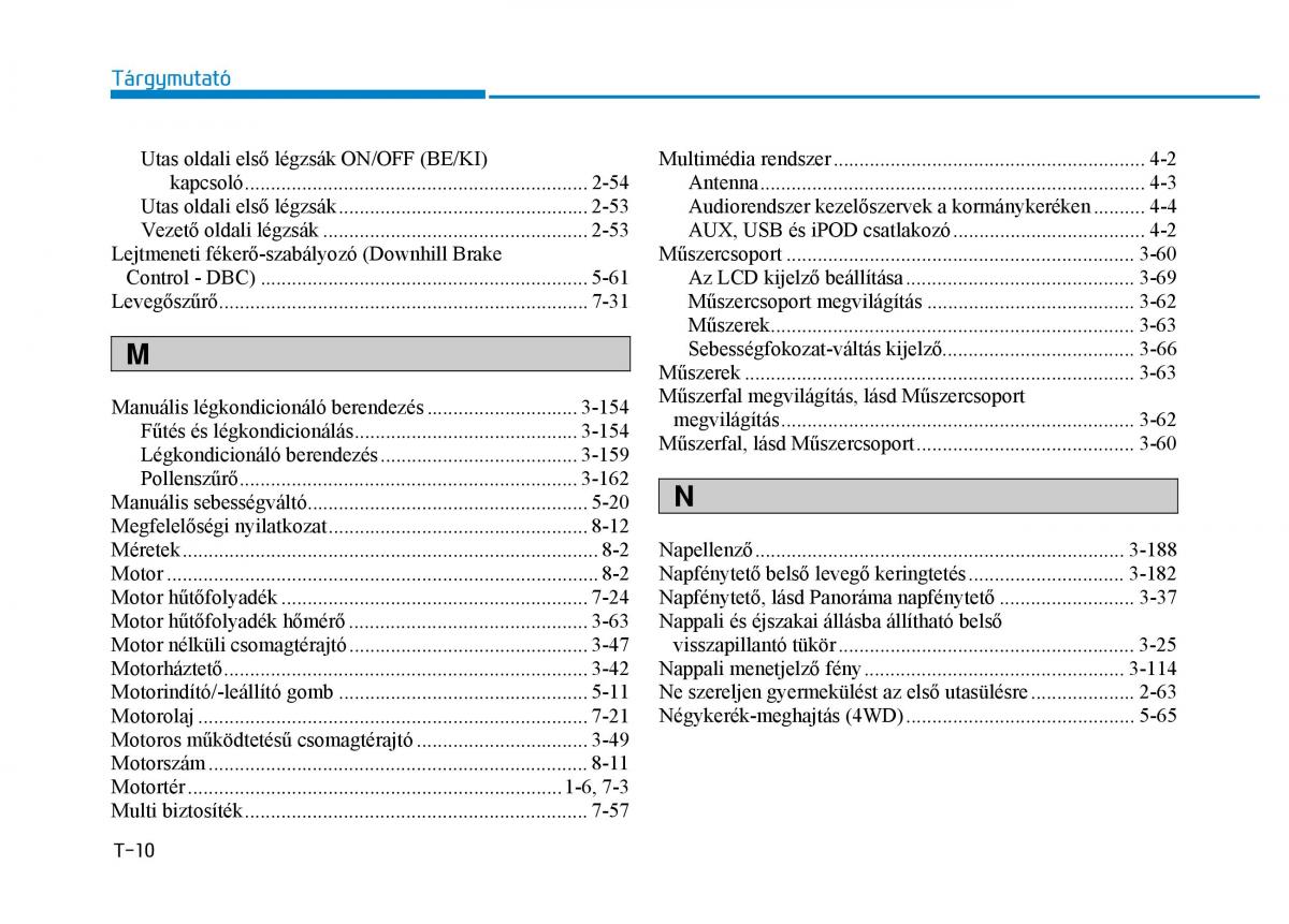 Hyundai Tucson III 3 Kezelesi utmutato / page 660