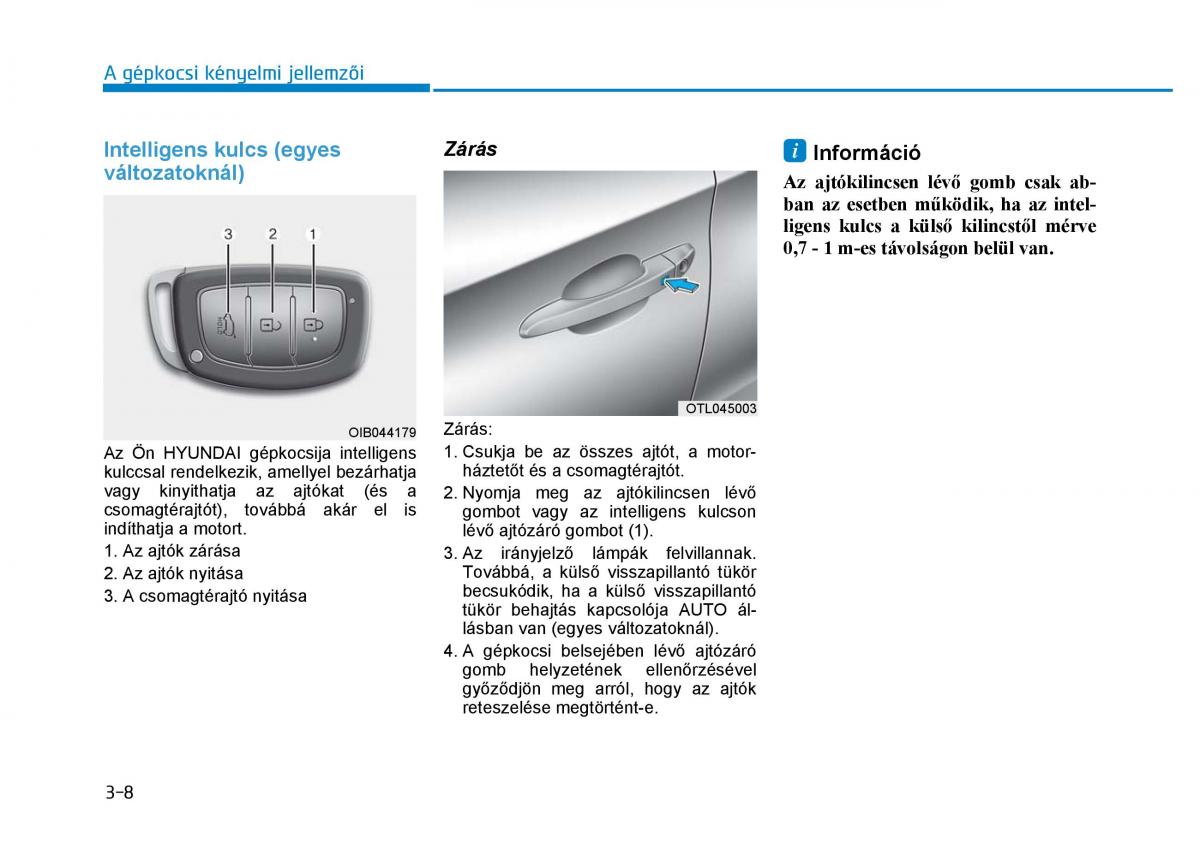 Hyundai Tucson III 3 Kezelesi utmutato / page 116