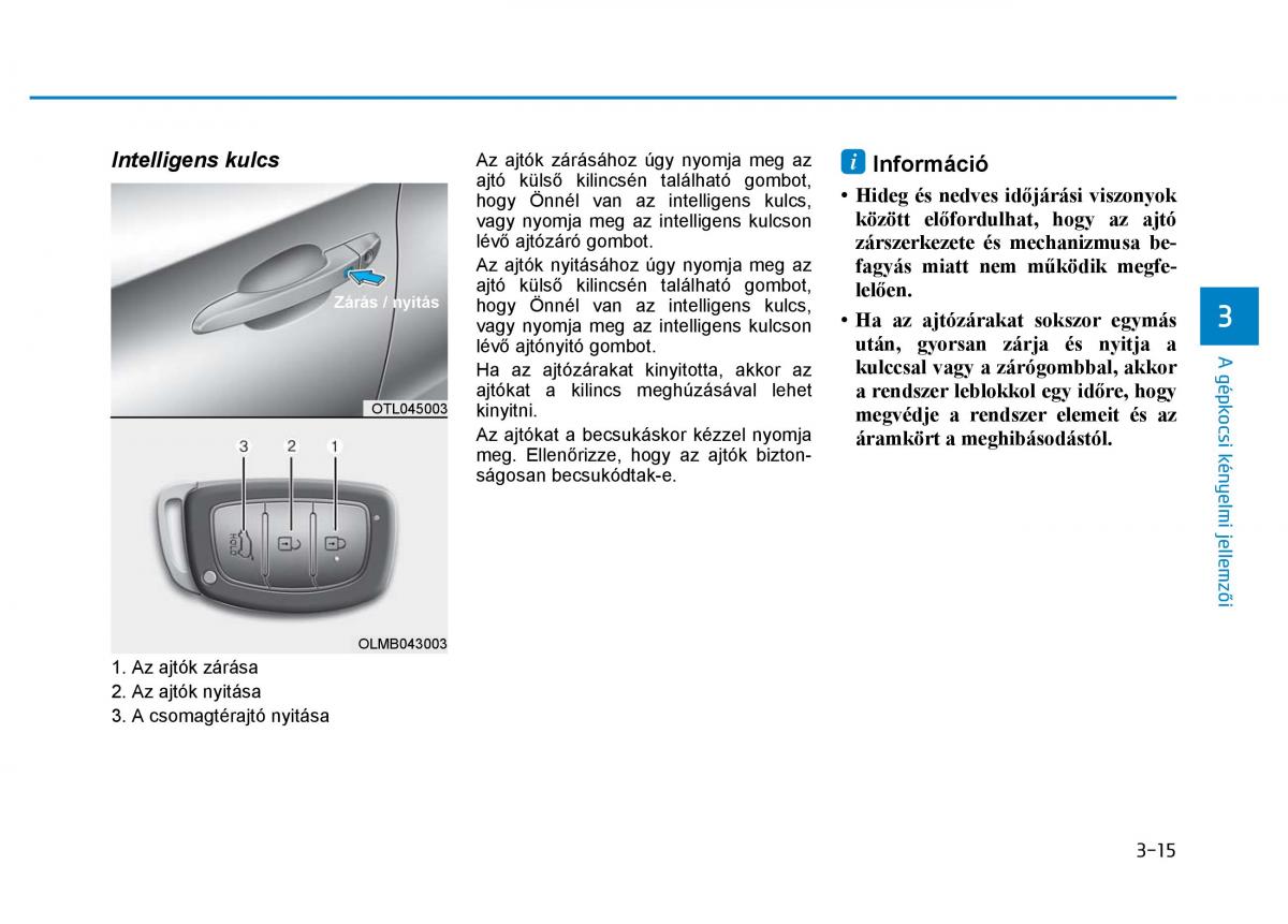 Hyundai Tucson III 3 Kezelesi utmutato / page 123