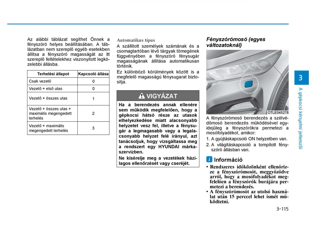 Hyundai Tucson III 3 Kezelesi utmutato / page 223