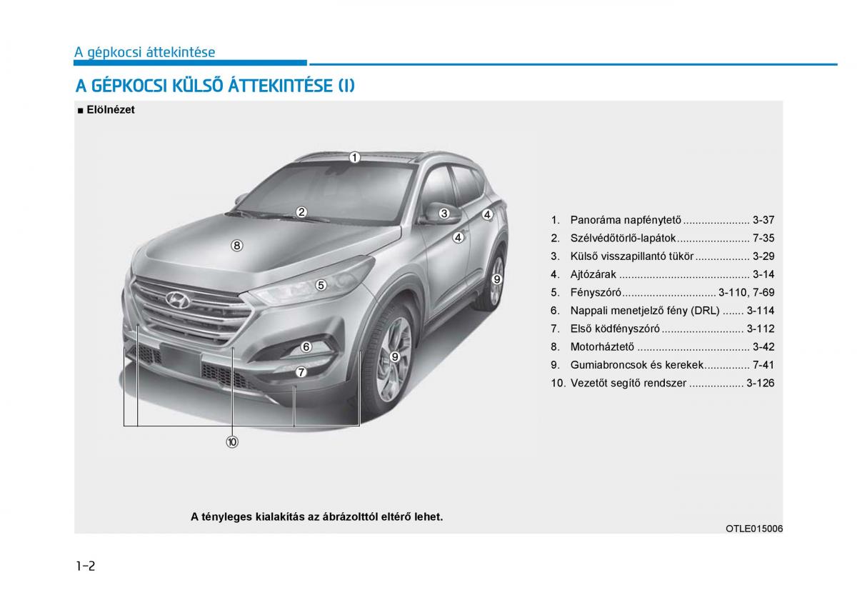 Hyundai Tucson III 3 Kezelesi utmutato / page 26