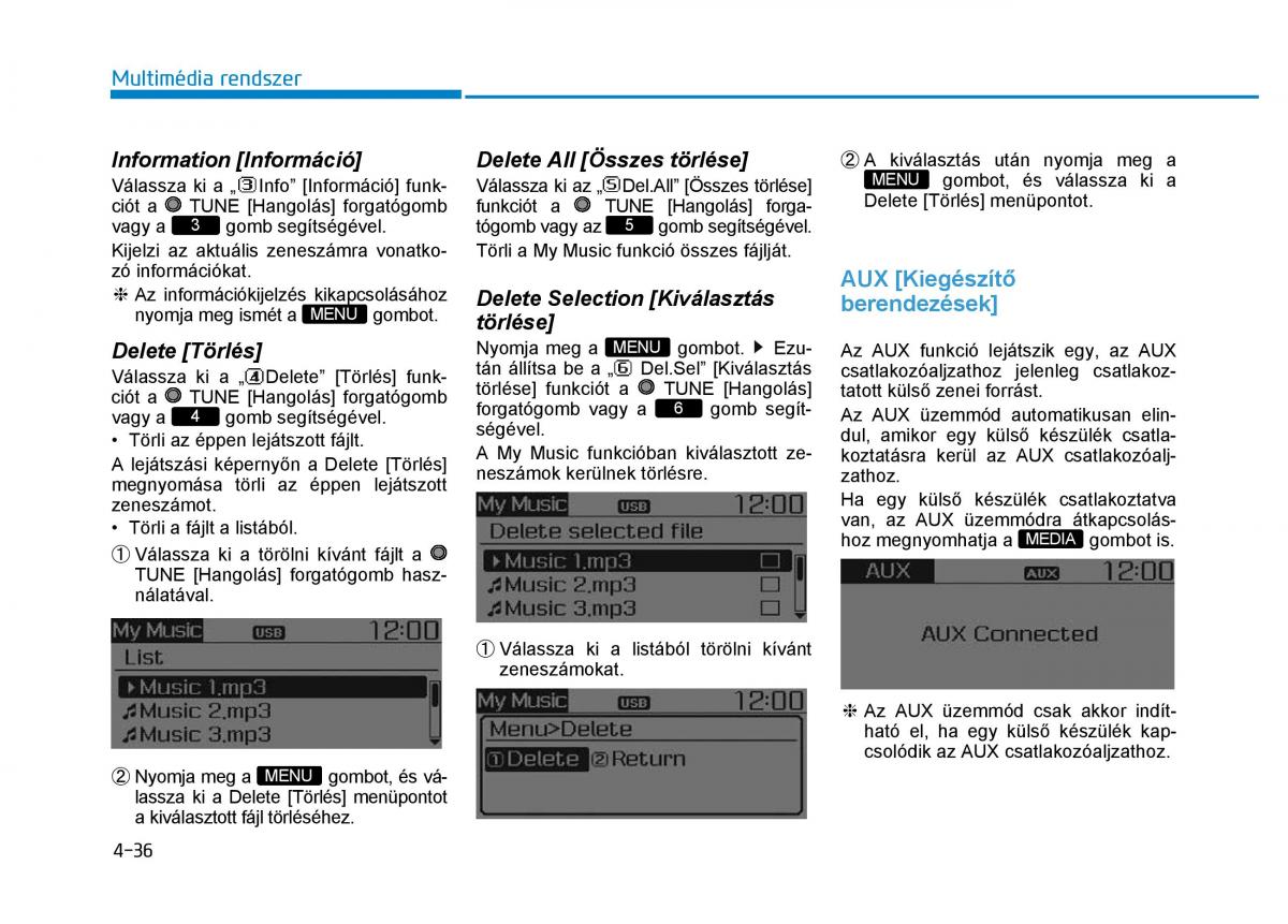 Hyundai Tucson III 3 Kezelesi utmutato / page 342