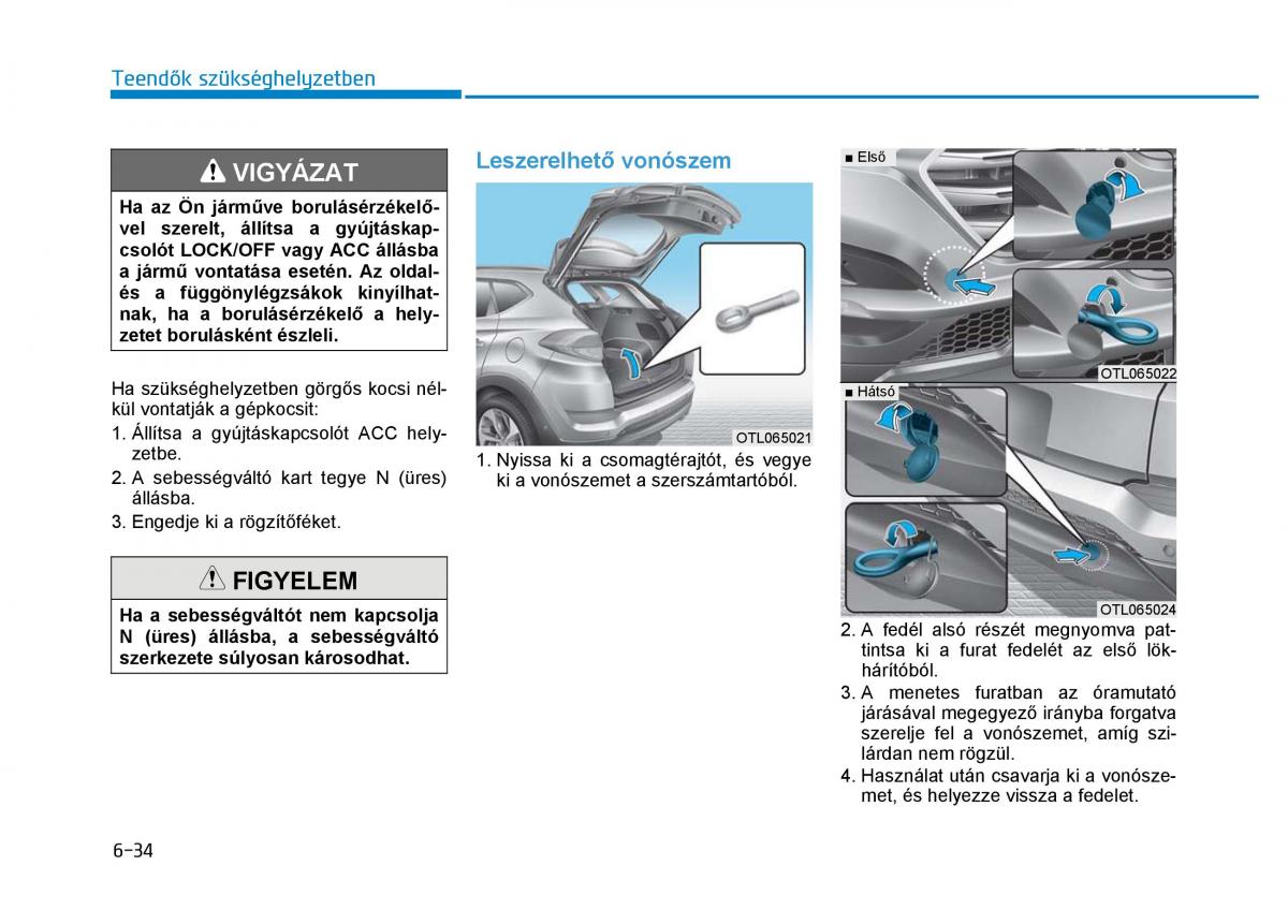 Hyundai Tucson III 3 Kezelesi utmutato / page 536