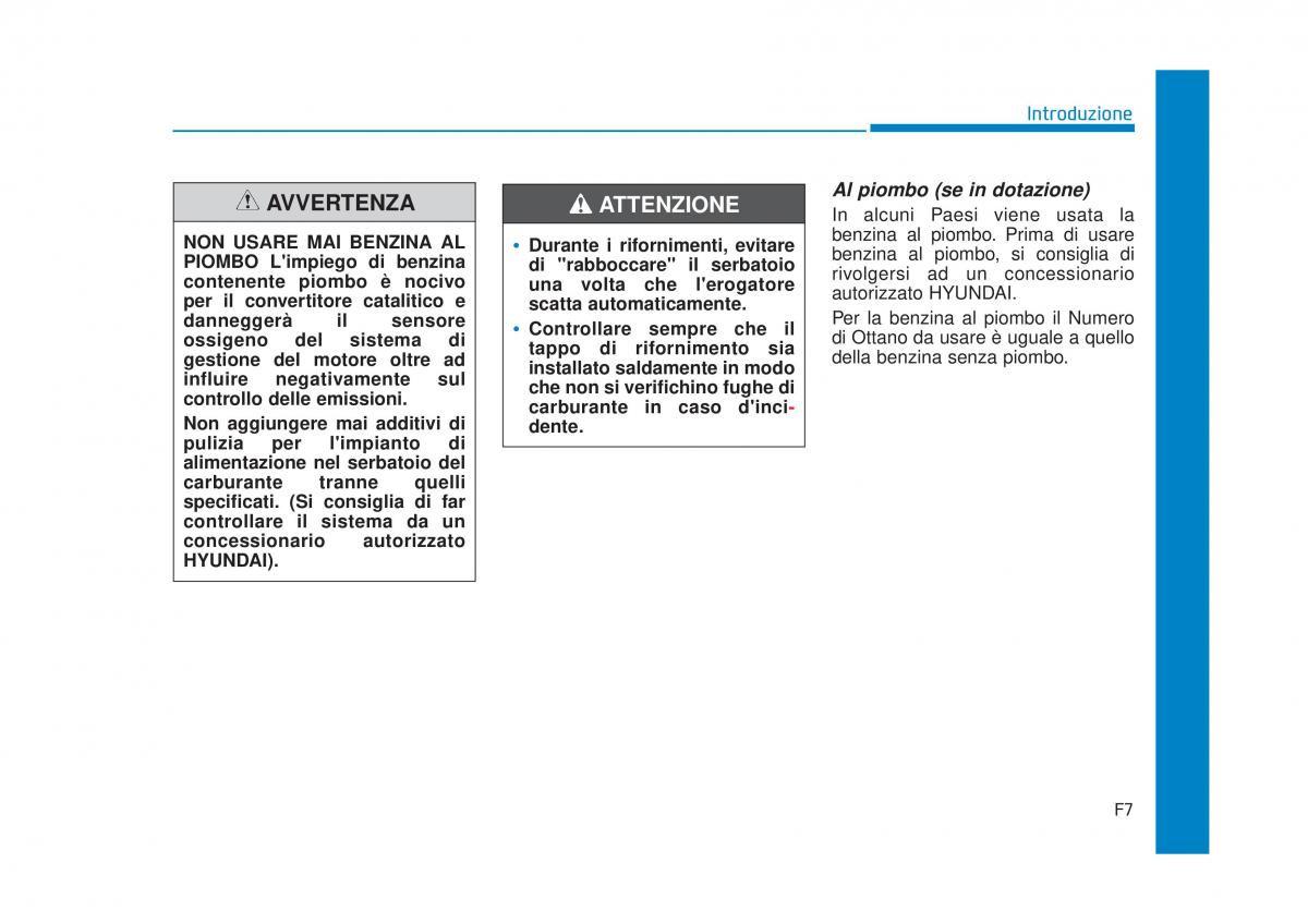 Hyundai Tucson III 3 manuale del proprietario / page 7