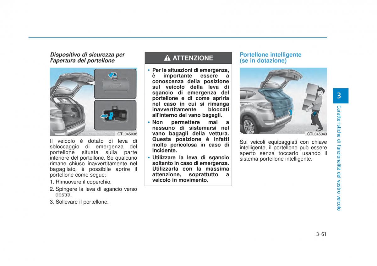 Hyundai Tucson III 3 manuale del proprietario / page 171