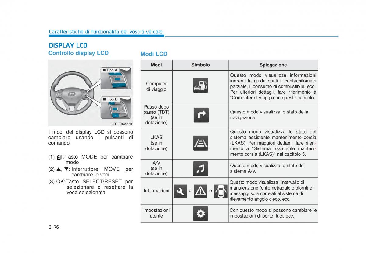 Hyundai Tucson III 3 manuale del proprietario / page 186