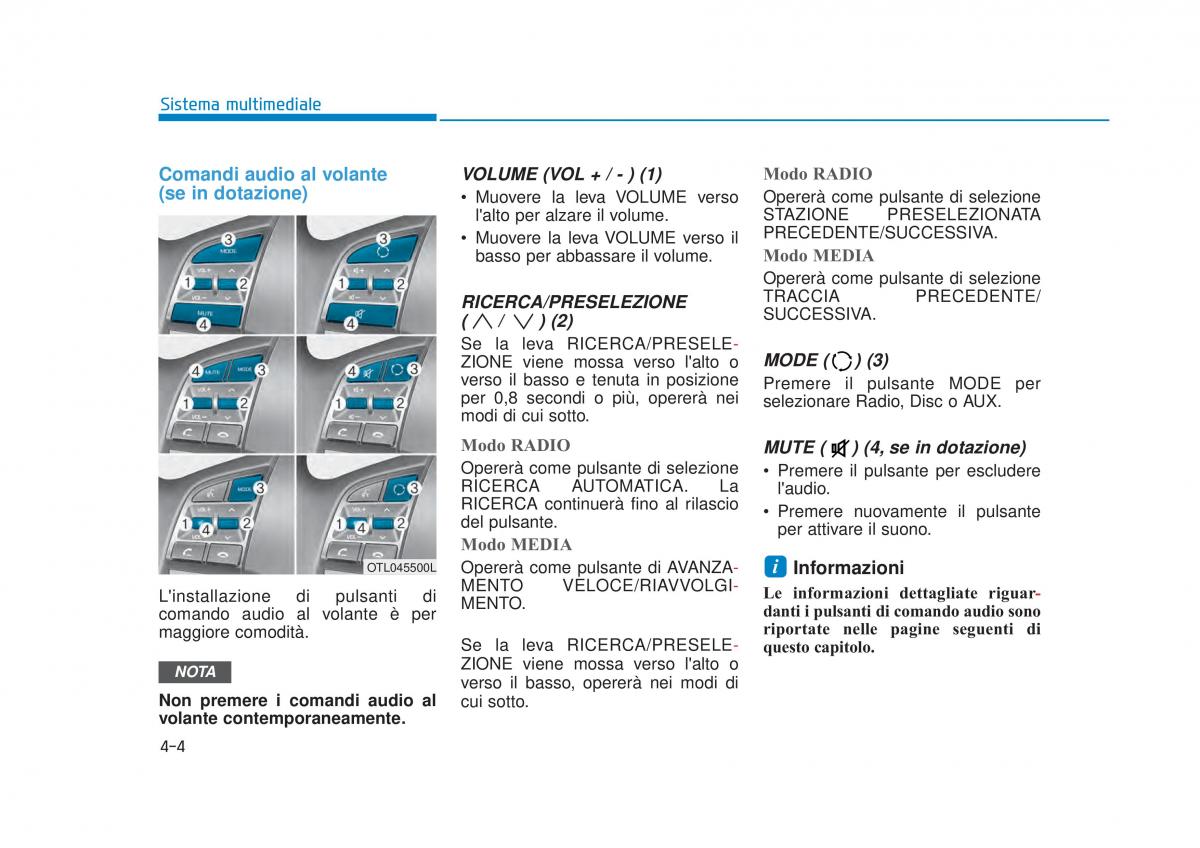 Hyundai Tucson III 3 manuale del proprietario / page 332