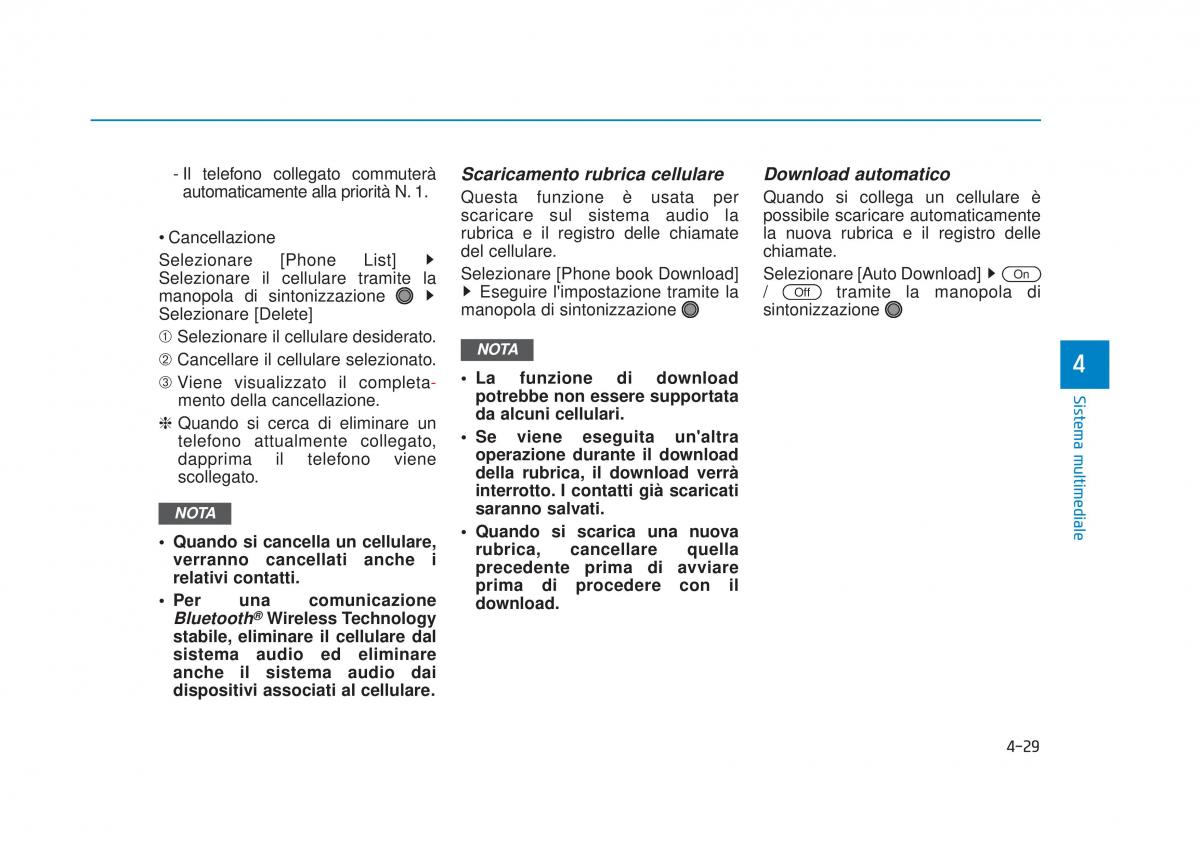 Hyundai Tucson III 3 manuale del proprietario / page 357