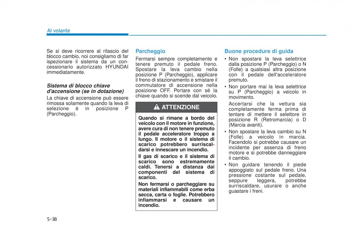 Hyundai Tucson III 3 manuale del proprietario / page 422