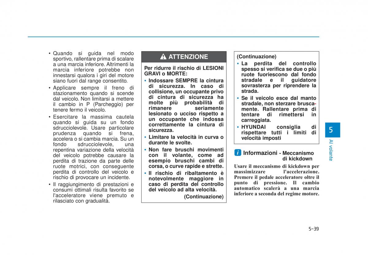 Hyundai Tucson III 3 manuale del proprietario / page 423