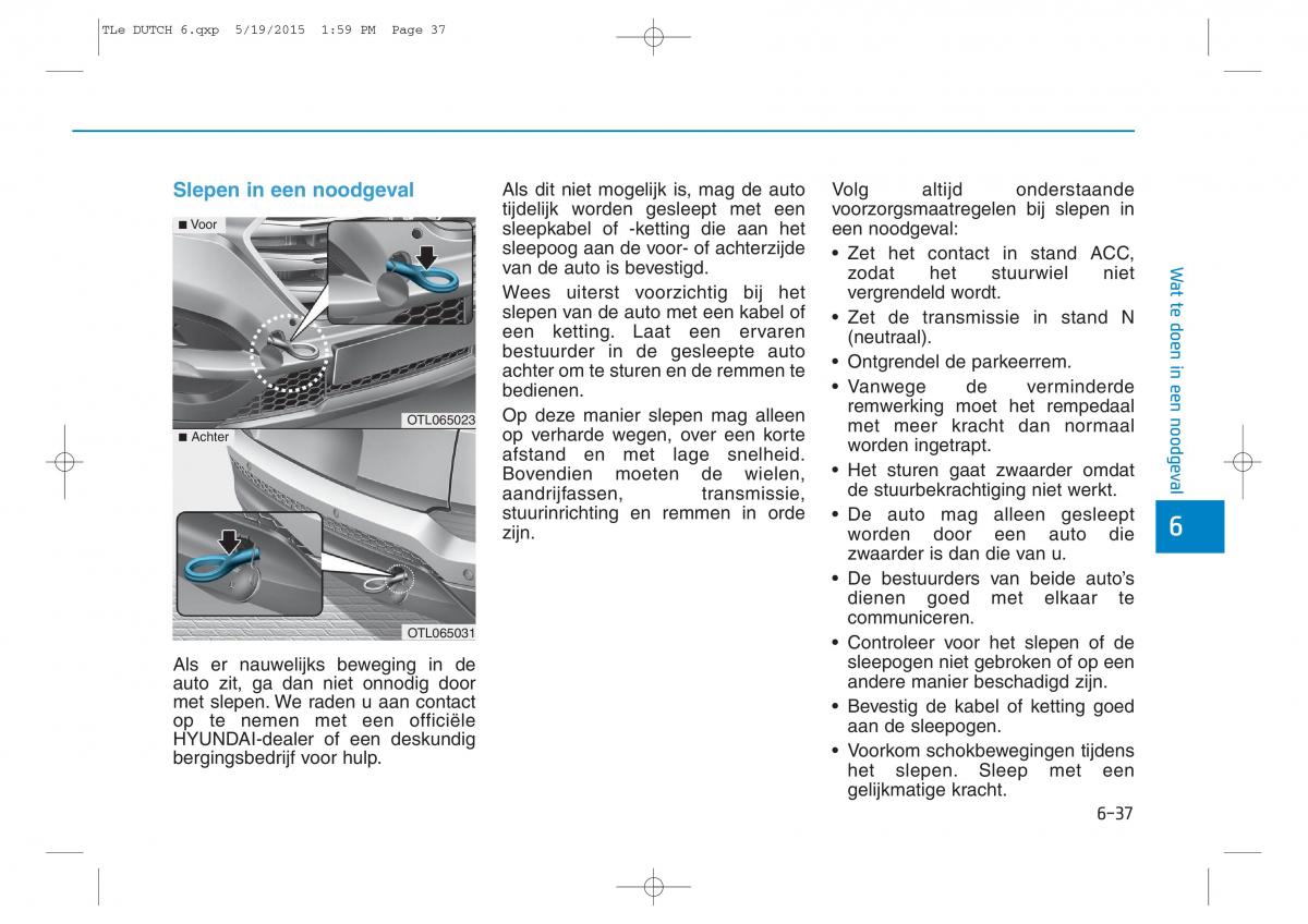 Hyundai Tucson III 3 handleiding / page 564