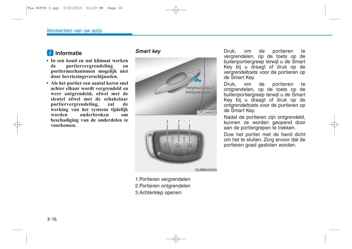 Hyundai Tucson III 3 handleiding / page 125