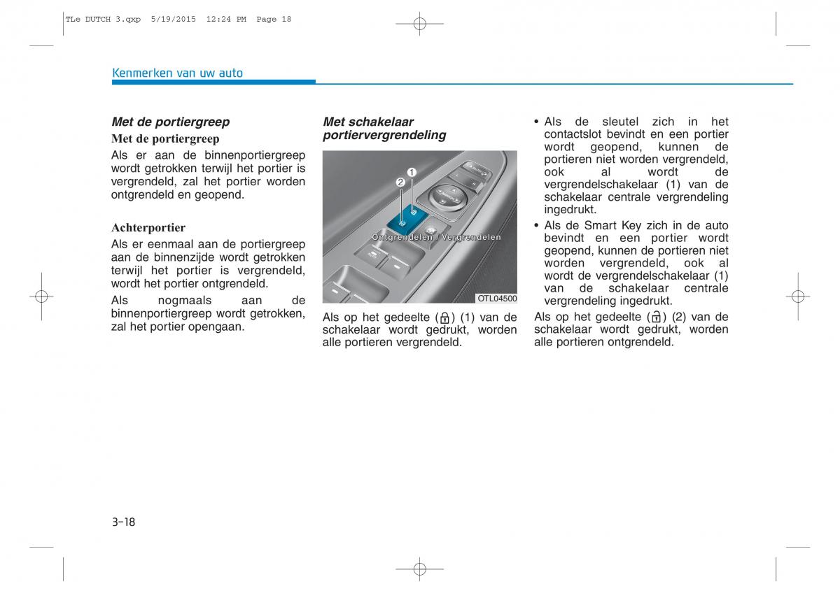 Hyundai Tucson III 3 handleiding / page 127