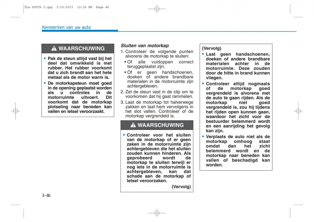 Hyundai Tucson III 3 handleiding / page 155