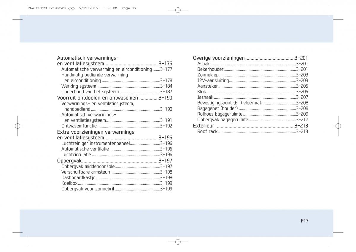 Hyundai Tucson III 3 handleiding / page 17