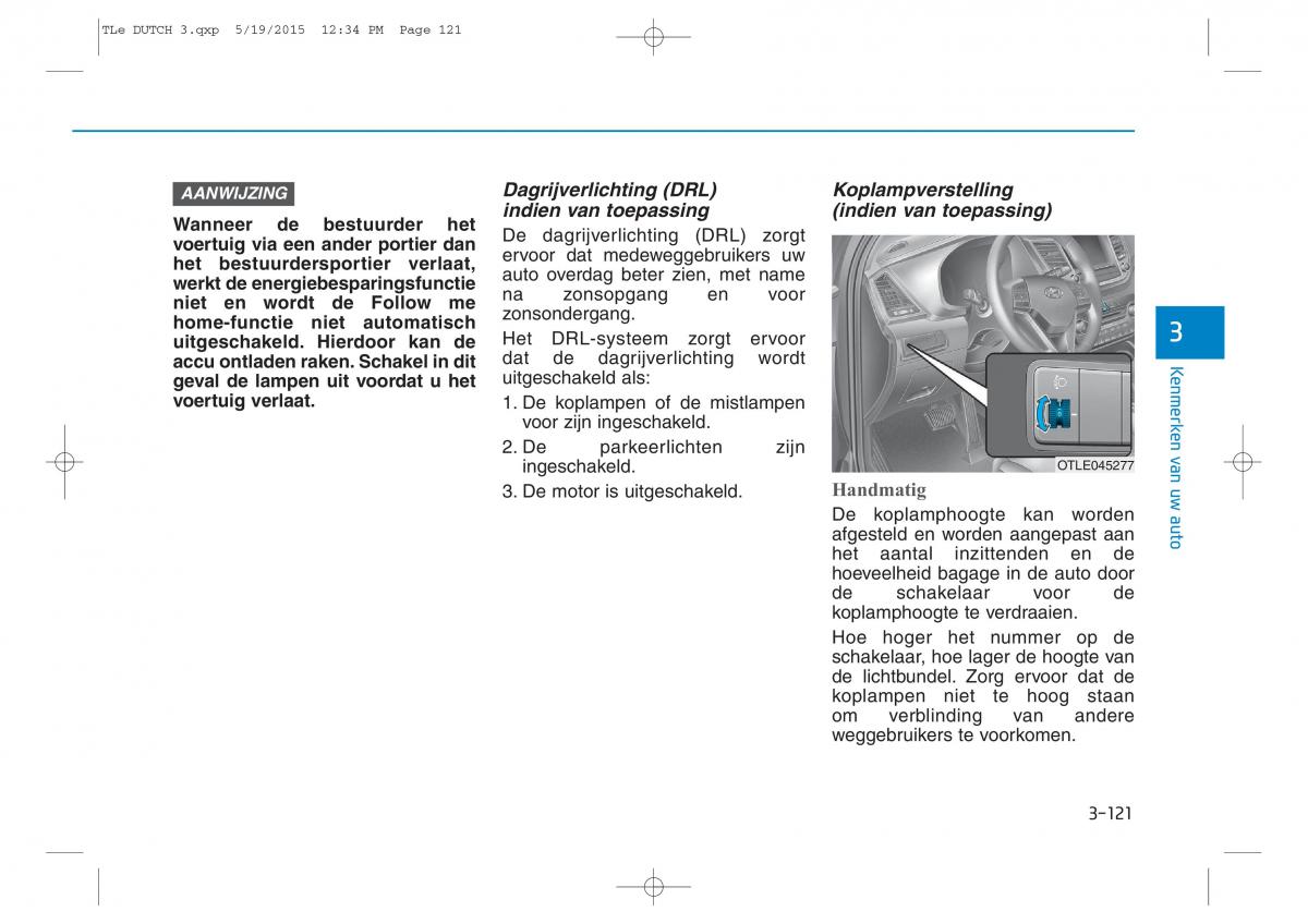 Hyundai Tucson III 3 handleiding / page 230