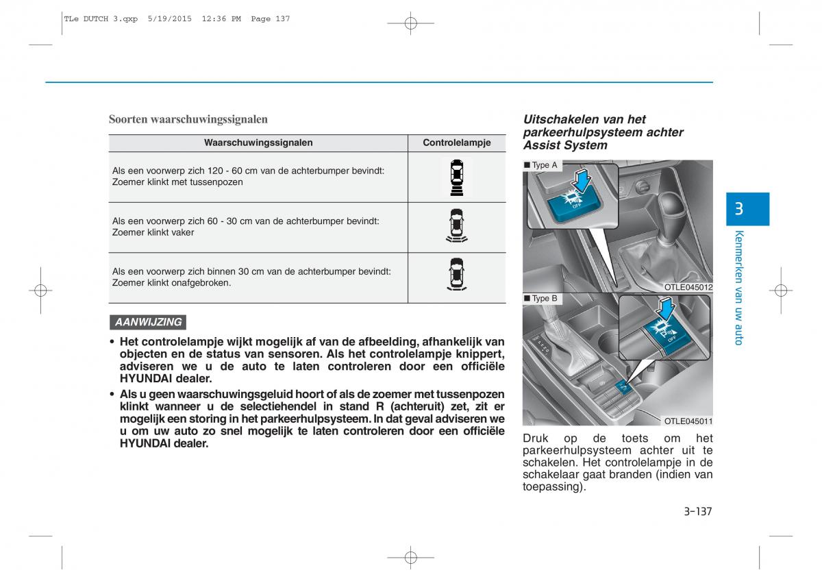 Hyundai Tucson III 3 handleiding / page 246