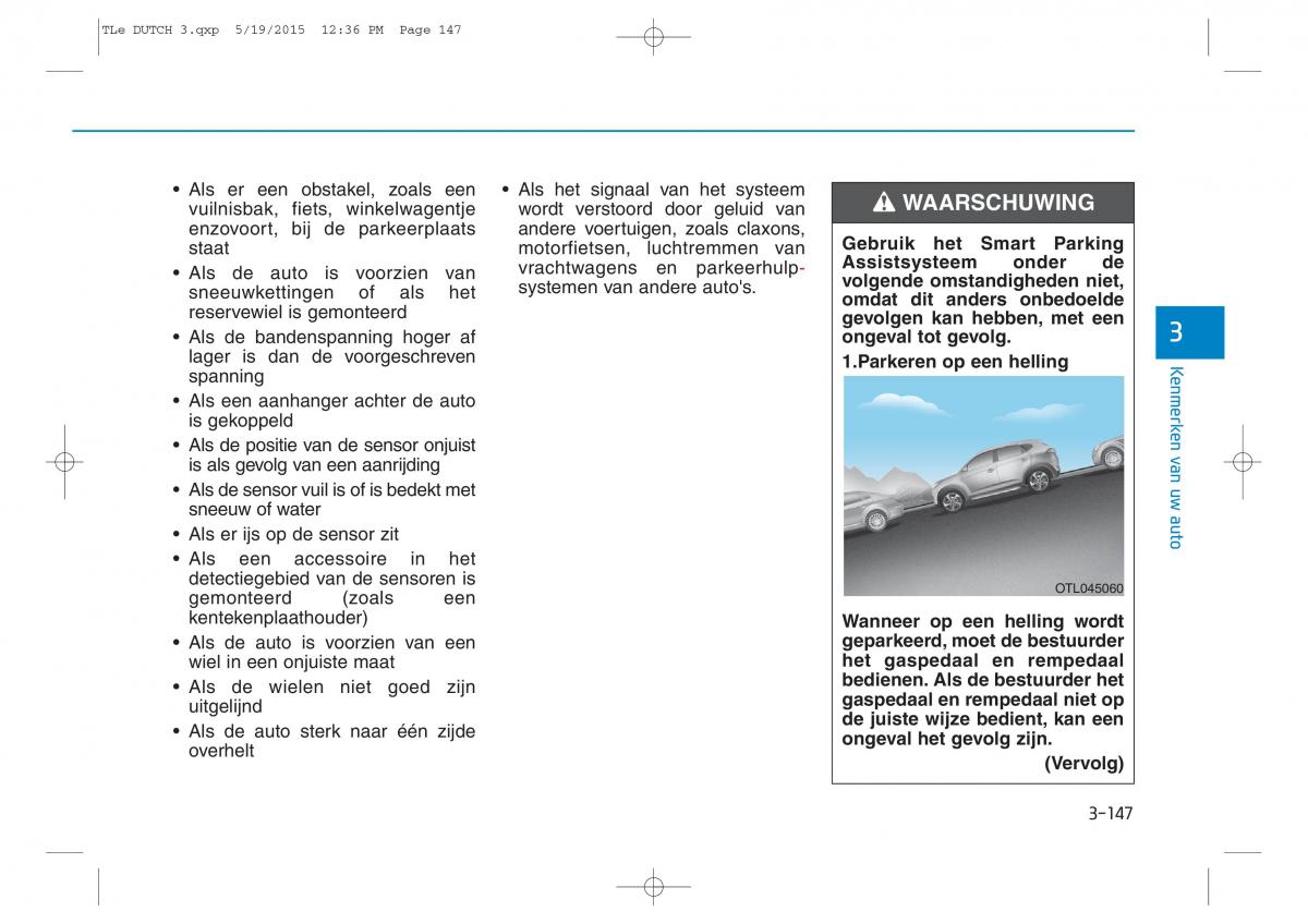 Hyundai Tucson III 3 handleiding / page 256