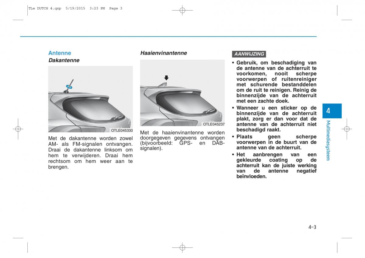 Hyundai Tucson III 3 handleiding / page 325