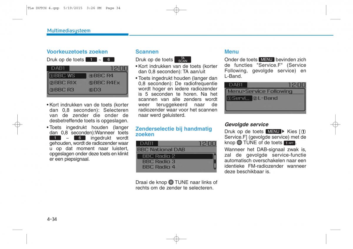 Hyundai Tucson III 3 handleiding / page 356