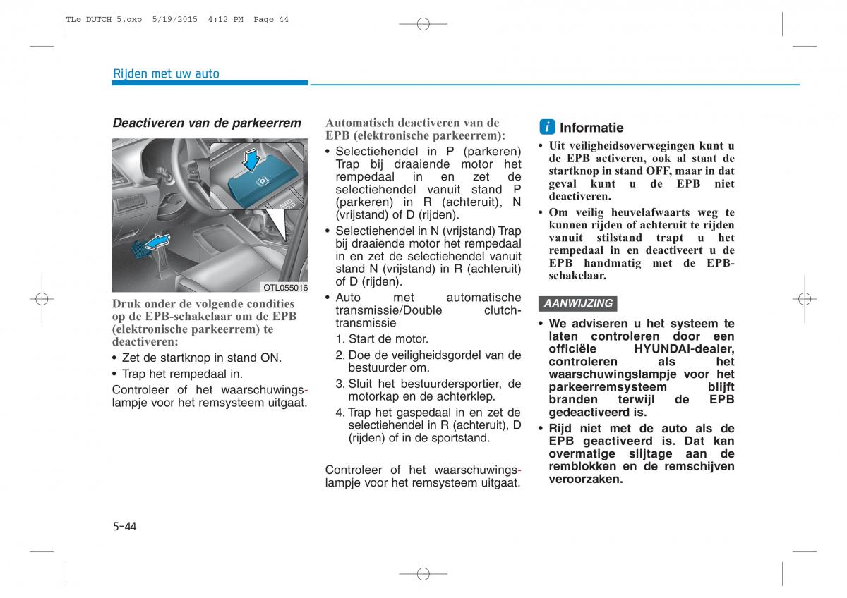 Hyundai Tucson III 3 handleiding / page 418