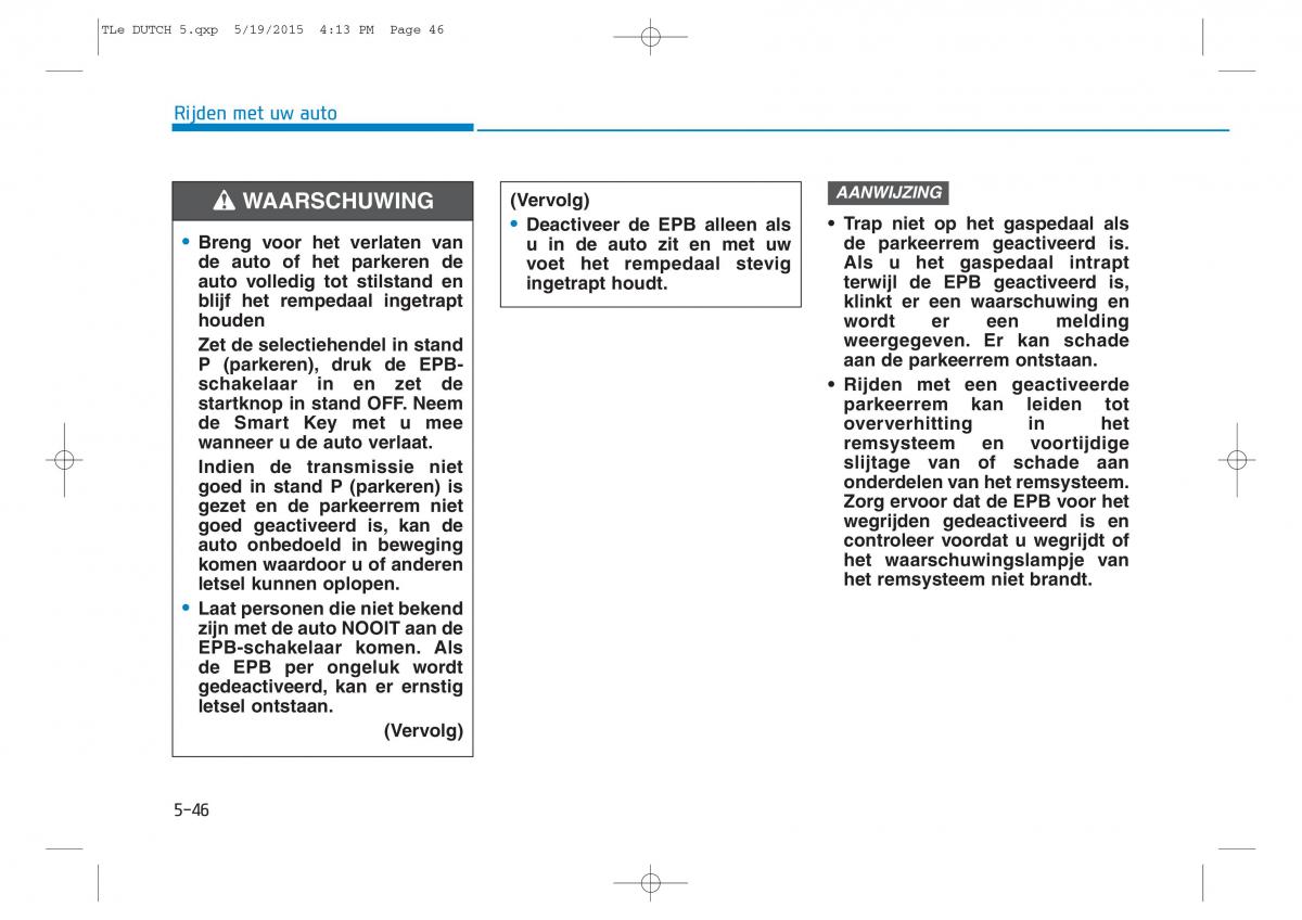 Hyundai Tucson III 3 handleiding / page 420